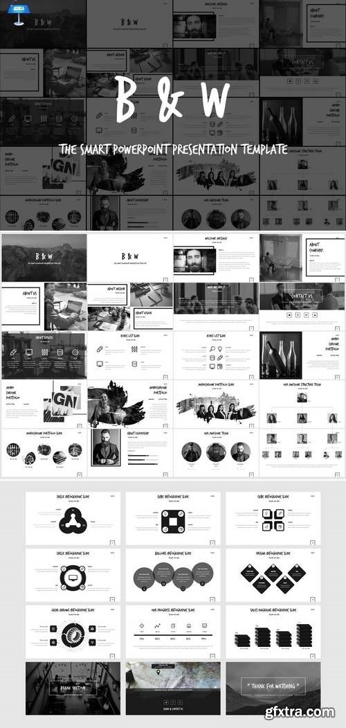 B&W - Keynote Template