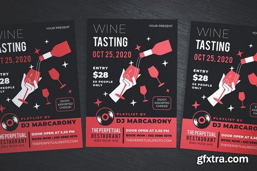 Wine Tasting Flyer