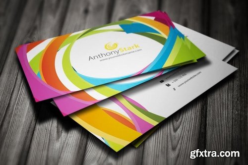 Shape Style Business Card Design