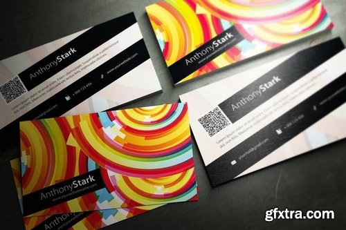 Rainbow Business Card Design