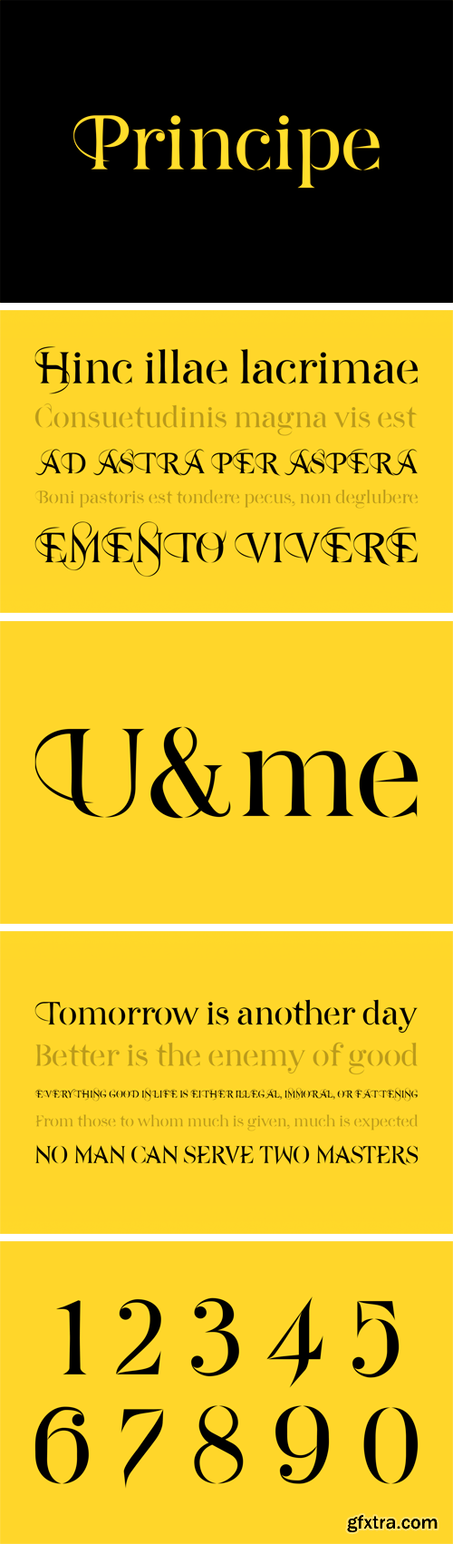 Principe Font Family