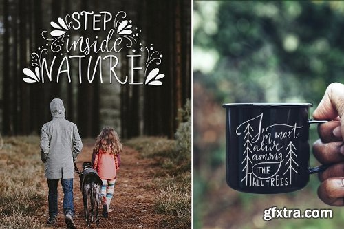 CreativeMarket Woodland Tales Big Graphic Set 2492218