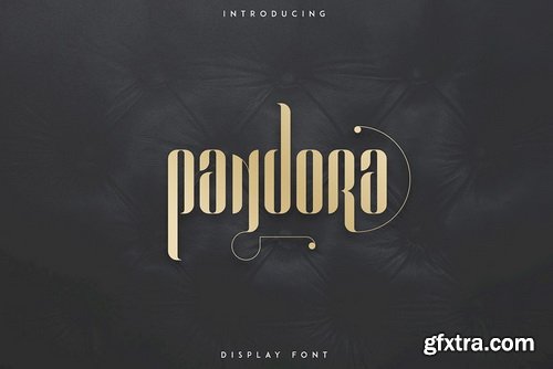 Pandora Display Font Family