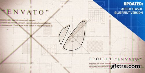 Videohive Blueprint Logo 6390358