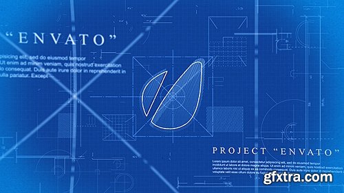 Videohive Blueprint Logo 6390358