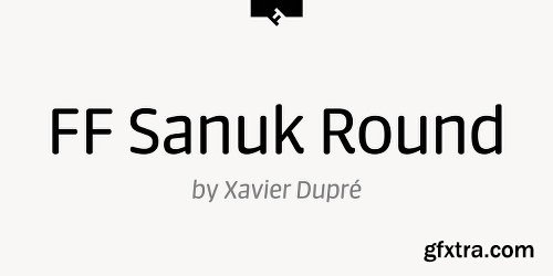 FF Sanuk Round Font Family - 10 Fonts