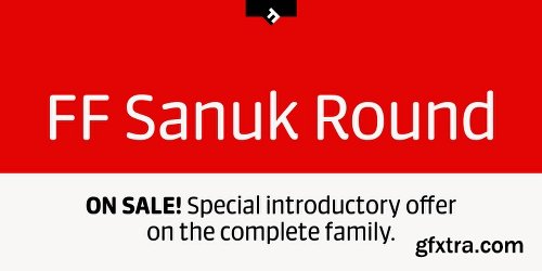 FF Sanuk Round Font Family - 10 Fonts