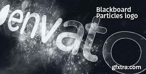 Videohive - Blackboard Particles Logo - 19513033