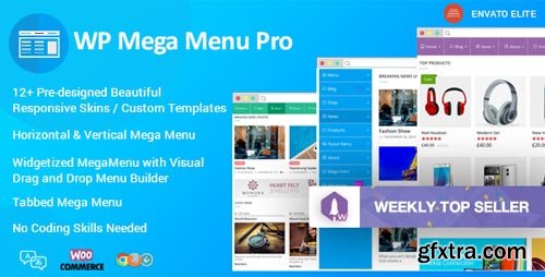 CodeCanyon - WP Mega Menu Pro - Responsive Mega Menu Plugin for WordPress V.1.1.3 - 19190840