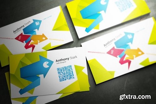 Arrows Business Card Design