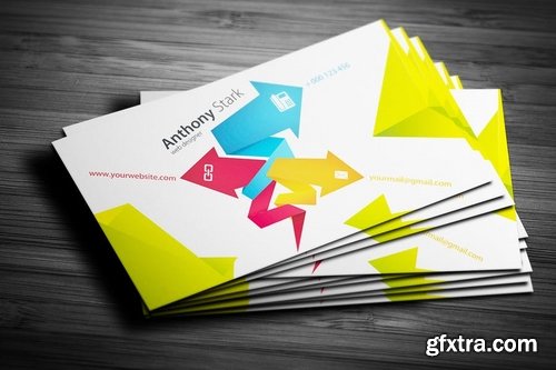 Arrows Business Card Design