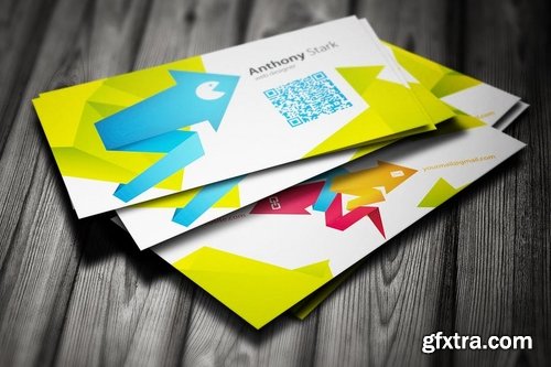 Arrows Business Card Design