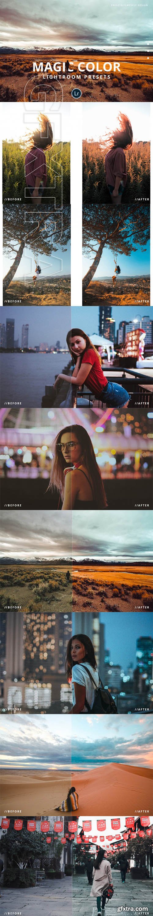 CreativeMarket - Magic Color Lightroom preset 2551833