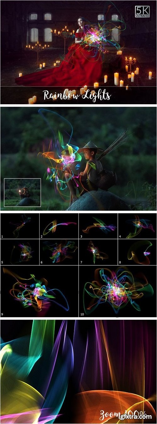 CM - 5K Rainbow Lights Overlays 2106850