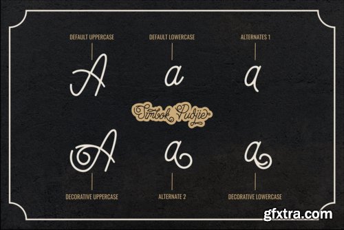 Simbok Pudjie Script Font Family - 2 Fonts