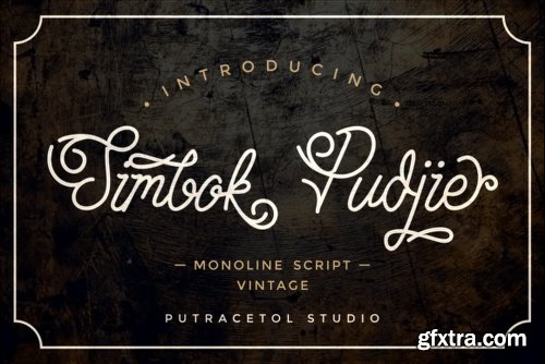 Simbok Pudjie Script Font Family - 2 Fonts