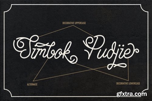 Simbok Pudjie Script Font Family - 2 Fonts