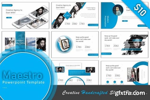 CreativeMarket 10 in 1 Powerpoint Bundle 90% off 2523531