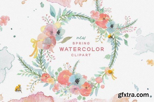 CM - Watercolor Graphics Bundle 2750647