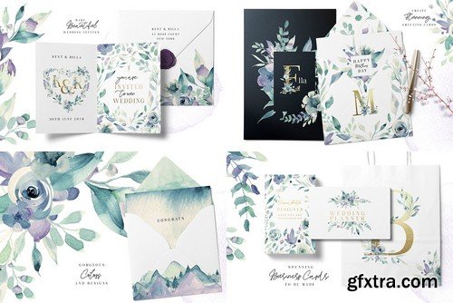 CM - Watercolor Graphics Bundle 2750647