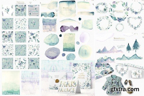 CM - Watercolor Graphics Bundle 2750647