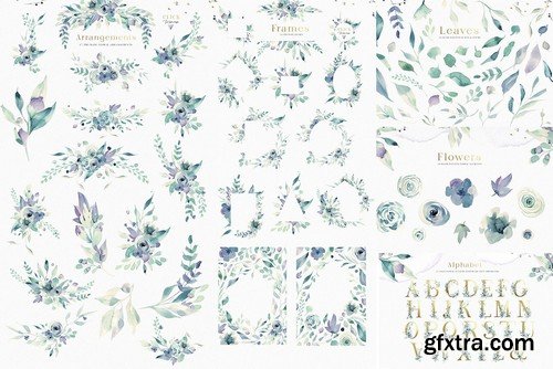 CM - Watercolor Graphics Bundle 2750647