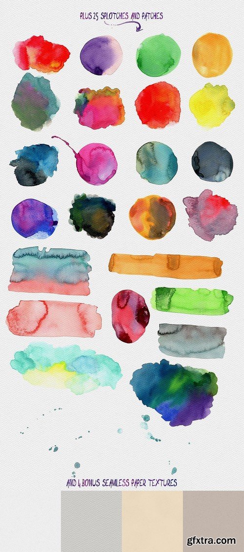 CM - Watercolor Graphics Bundle 2750647