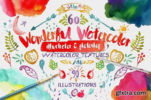 CM - Watercolor Graphics Bundle 2750647