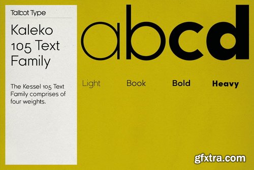 Kaleko 105 Text Font Family