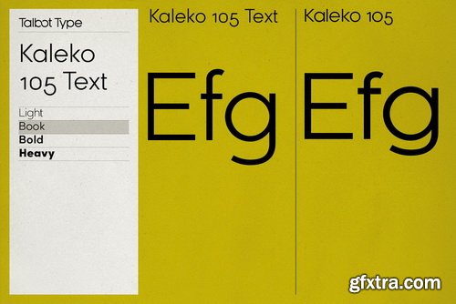 Kaleko 105 Text Font Family