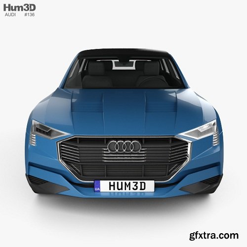 Audi E-tron Quattro 2015 3D Model