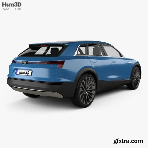 Audi E-tron Quattro 2015 3D Model