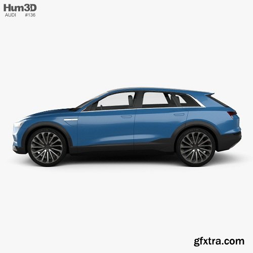 Audi E-tron Quattro 2015 3D Model