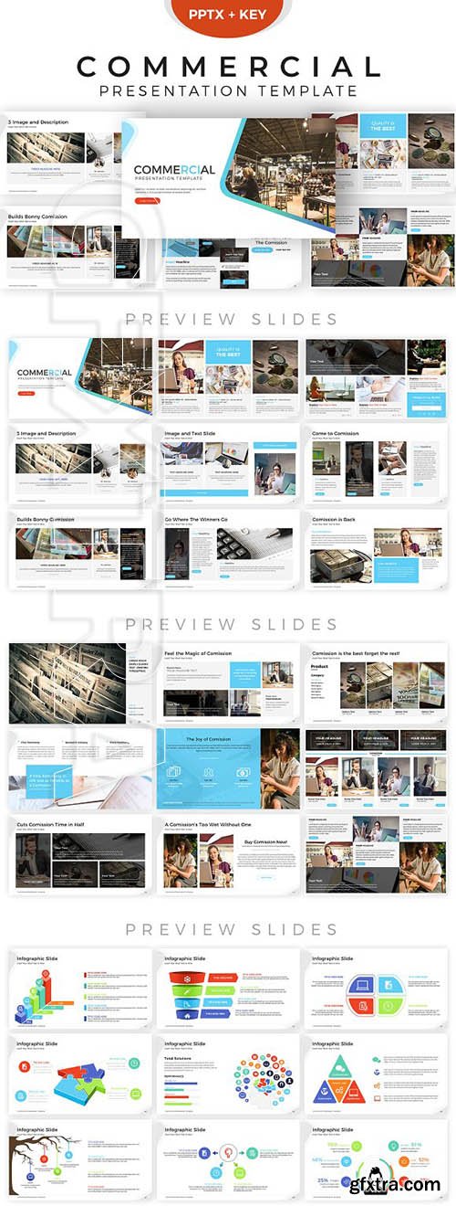 CreativeMarket - Commercial Presentation Template 2846958