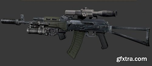 АКС-74 3D model