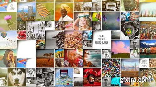 Videohive Insta Mosaic Photo Slides 14068014