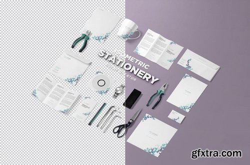 Isometric Stationery Scene Creator