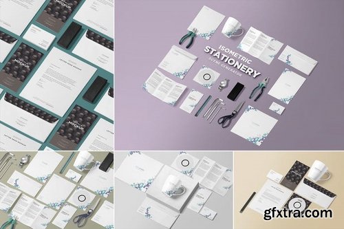 Isometric Stationery Scene Creator