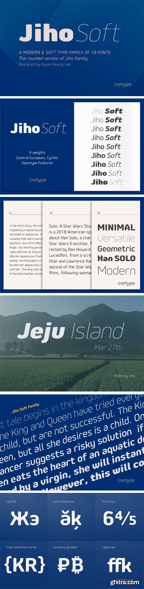 Jiho Soft Font Family