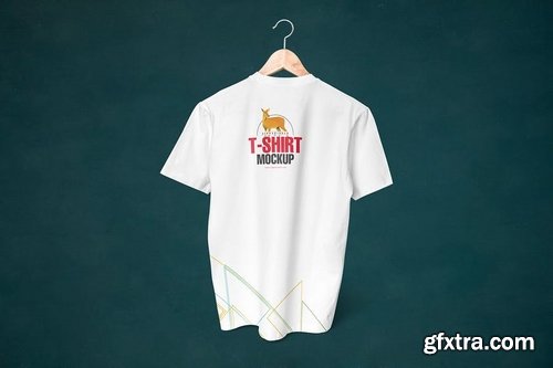 9 Round Neck T-Shirt Mockups