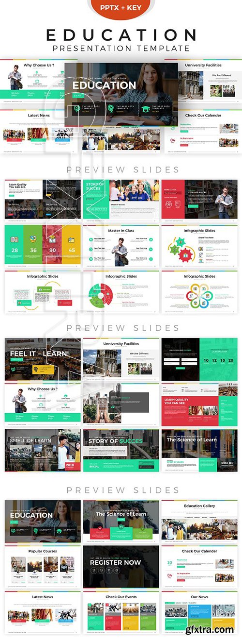 CreativeMarket - Education Presentation Template 2846917