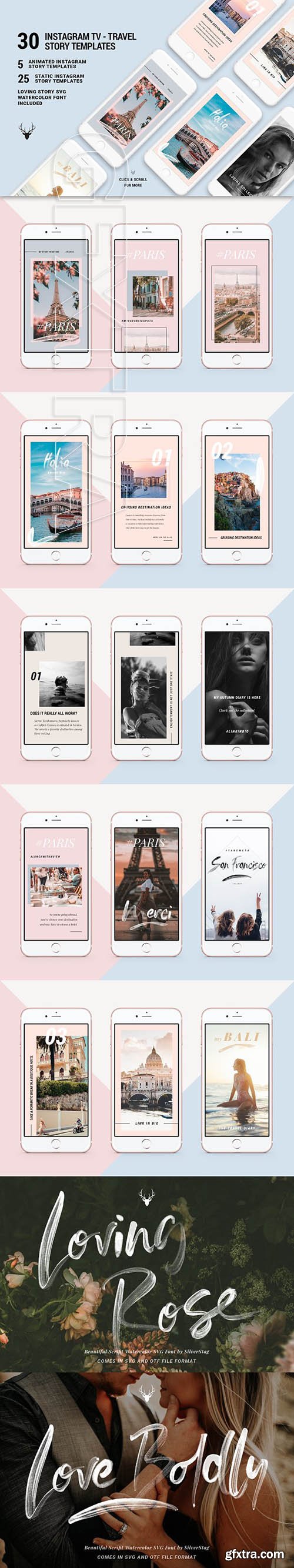 CreativeMarket - IGTV - ANIMATED Instagram Stories 2848300