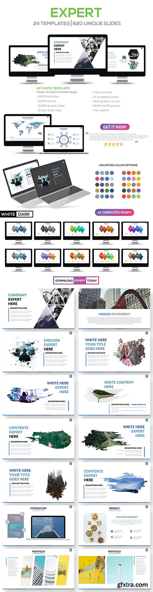 Graphicriver - Expert Keynote Template 21412355