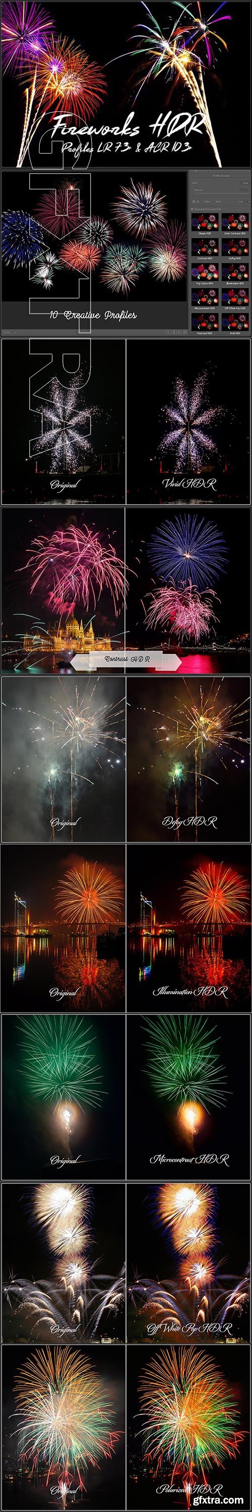 CreativeMarket - Fireworks HDR Profiles LR7,3 & ACR 2521304