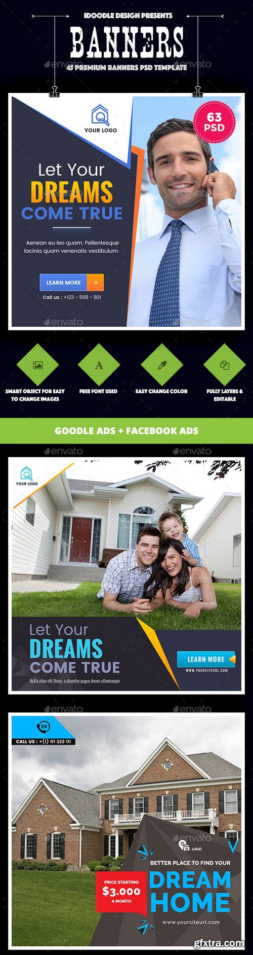 Graphicriver - Bundle Real Estate Banners Ad - 04 Sets 20071829