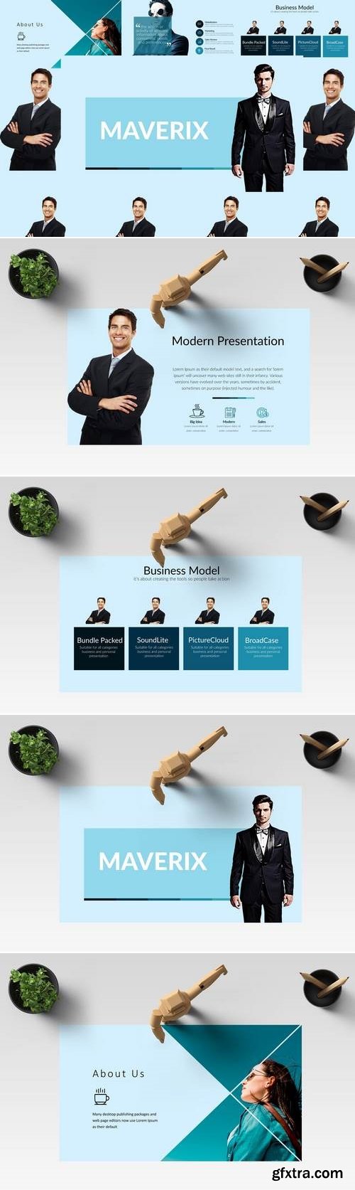 MAVERIX Powerpoint Template