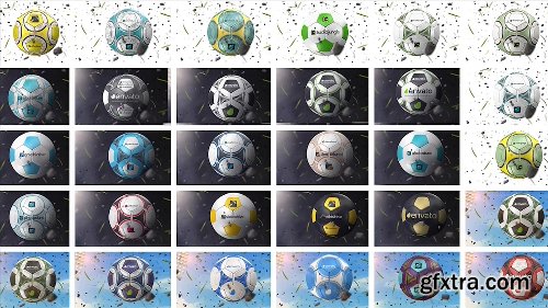 Videohive Soccer Ball Logo Reveals 20715311