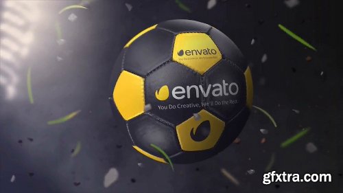 Videohive Soccer Ball Logo Reveals 20715311