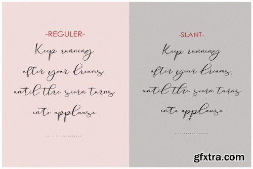 Roommates Script Font Family - 2 Fonts