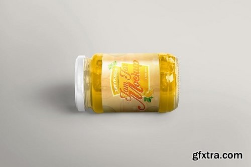 6 Jam Jar Mockups